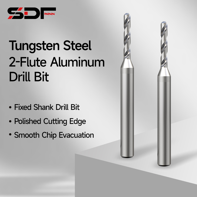 Hard alloy drill bits and milling cutters for aluminum